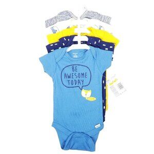 Gerber Baby 3 - 6 Months 5 Pack Variety Layette Bodysuit Onesies One Piece